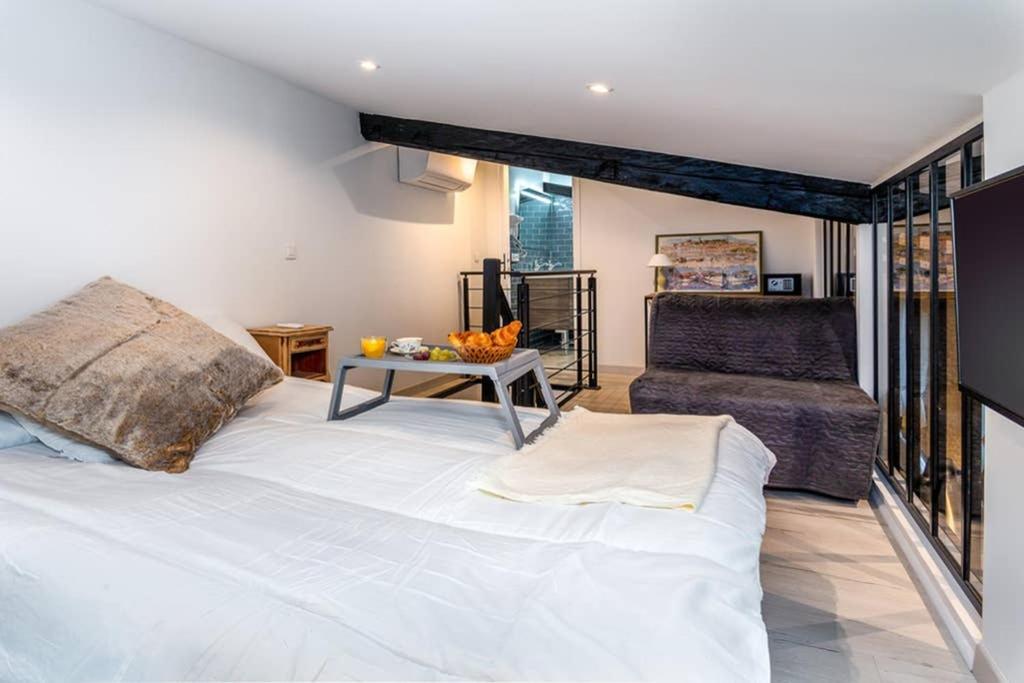 Penthouse Loft 5Min Palais Des Festivals And Beach Terrace View On Castle Cannes Ngoại thất bức ảnh